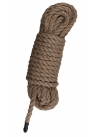 Пеньковая веревка для связывания Hemp Rope - 5 м. - Easy toys - купить с доставкой в Иваново