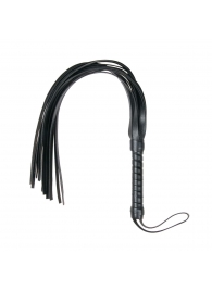 Черный флоггер Flogger Whip - 46 см. - Easy toys - купить с доставкой в Иваново