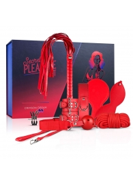 Красный БДСМ-набор Crimson Dream - Secret Pleasure Chest - купить с доставкой в Иваново
