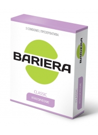 Классические презервативы Bariera Classic - 3 шт. - Bariera - купить с доставкой в Иваново