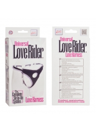 Трусы для страпона с универсальным креплением Universal Love Rider Luxe Harness - California Exotic Novelties - купить с доставкой в Иваново