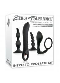 Набор стимуляторов простаты Intro To Prostate Kit - Zero Tolerance - в Иваново купить с доставкой