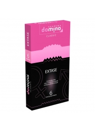 Презервативы с точками и рёбрышками DOMINO Classic Extase - 6 шт. - Domino - купить с доставкой в Иваново