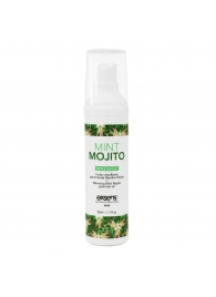 Разогревающее массажное масло с ароматом мохито Gourmet Mint Mojito - 50 мл. - Exsens - купить с доставкой в Иваново