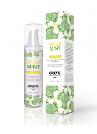 Разогревающее массажное масло Gourmet Spearmint Organic с органическими ингредиентами - 50 мл. - Exsens - купить с доставкой в Иваново