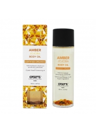 Органическое массажное масло AMBER JOJOBA - 100 мл. - Exsens - купить с доставкой в Иваново