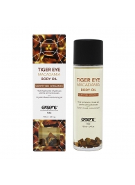 Органическое массажное масло TIGER EYE MACADAMIA - 100 мл. - Exsens - купить с доставкой в Иваново