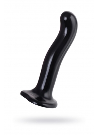 Черный стимулятор для пар P G-Spot Dildo Size L - 19 см. - Strap-on-me - в Иваново купить с доставкой