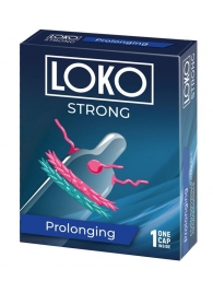 Стимулирующая насадка на пенис LOKO STRONG с продлевающим эффектом - Sitabella - в Иваново купить с доставкой