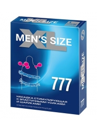 Стимулирующая насадка на пенис MEN SIZE 777 - Sitabella - в Иваново купить с доставкой