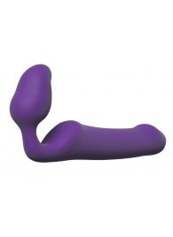 Фиолетовый безремневой страпон Queens L - Adrien Lastic - купить с доставкой в Иваново
