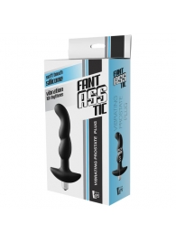 Черная вибропробка для простаты FantASStic Vibrating Prostate Plug - 14,5 см. - Dream Toys - в Иваново купить с доставкой