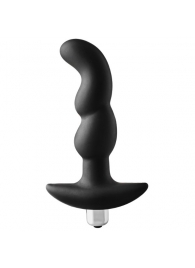 Черная вибропробка для простаты FantASStic Vibrating Prostate Plug - 14,5 см. - Dream Toys - в Иваново купить с доставкой