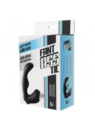 Черный вибромассажер простаты FantASStic Vibrating Prostate Massager - 11,3 см. - Dream Toys - в Иваново купить с доставкой