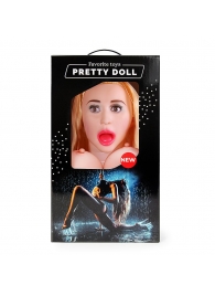 Надувная секс-кукла с вибрацией Синди - Bior toys - в Иваново купить с доставкой