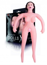 Надувная секс-кукла брюнетка с реалистичной головой - ToyFa - в Иваново купить с доставкой