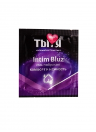 Гель-лубрикант Intim bluz в одноразовой упаковке - 4 гр. - Биоритм - купить с доставкой в Иваново