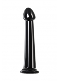 Черный фаллоимитатор Jelly Dildo M - 18 см. - Toyfa Basic