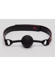 Кляп-шар на двусторонних ремешках Reversible Silicone Ball Gag - Fifty Shades of Grey - купить с доставкой в Иваново