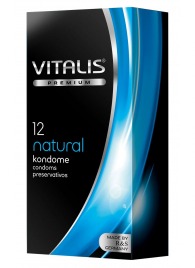 Классические презервативы VITALIS PREMIUM natural - 12 шт. - Vitalis - купить с доставкой в Иваново