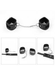 БДСМ-набор Deluxe Bondage Kit: маска, вибратор, наручники, плётка - Lovetoy - купить с доставкой в Иваново