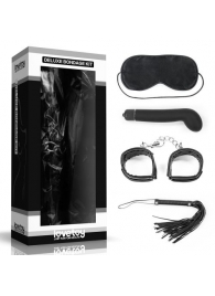 БДСМ-набор Deluxe Bondage Kit: маска, вибратор, наручники, плётка - Lovetoy - купить с доставкой в Иваново