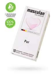 Супертонкие презервативы Masculan Pur - 10 шт. - Masculan - купить с доставкой в Иваново