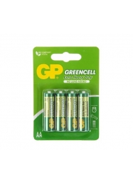 Батарейки солевые GP GreenCell AA/R6G - 4 шт. - Элементы питания - купить с доставкой в Иваново