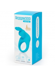 Голубое эрекционное виброкольцо Happy Rabbit Rechargeable Rabbit Cock Ring - Happy Rabbit - в Иваново купить с доставкой