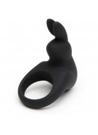 Черное эрекционное виброкольцо Happy Rabbit Rechargeable Rabbit Cock Ring - Happy Rabbit - в Иваново купить с доставкой