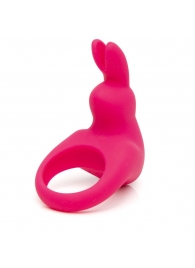 Розовое эрекционное виброкольцо Happy Rabbit Rechargeable Rabbit Cock Ring - Happy Rabbit - в Иваново купить с доставкой