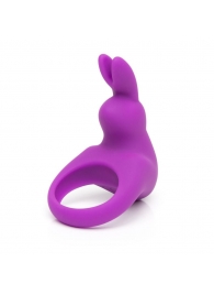 Фиолетовое эрекционное виброкольцо Happy Rabbit Rechargeable Rabbit Cock Ring - Happy Rabbit - в Иваново купить с доставкой