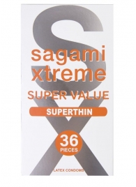 Ультратонкие презервативы Sagami Xtreme Superthin - 36 шт. - Sagami - купить с доставкой в Иваново