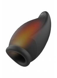 Мастурбатор с вибрацией и функцией нагрева Squeezable Stroker - Dream Toys - в Иваново купить с доставкой