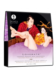 Соль для ванны Lovebath Sensual lotus, превращающая воду в гель - 650 гр. - Shunga - купить с доставкой в Иваново