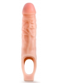 Телесная насадка на пенис 9 Inch Cock Sheath Extender - 22,2 см. - Blush Novelties - в Иваново купить с доставкой