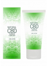 Лубрикант с пролонгирующим эффектом Natural CBD Numbing Lubricant - 50 мл. - Shots Media BV - купить с доставкой в Иваново