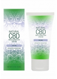 Крем для мастурбации для мужчин Natural CBD Masturbation Cream For Him - 50 мл. - Shots Media BV - купить с доставкой в Иваново