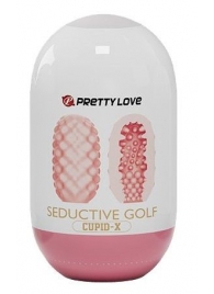 Розовый мастурбатор-яйцо Seductive Golf - Baile - в Иваново купить с доставкой
