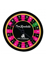 Настольная игра-рулетка Sex Roulette Love   Marriage - Tease&Please - купить с доставкой в Иваново