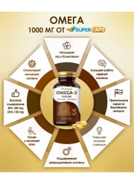 Пищевая добавка SuperCaps OMEGA-3 - 50 капсул (1000 мг) - SuperCaps - купить с доставкой в Иваново
