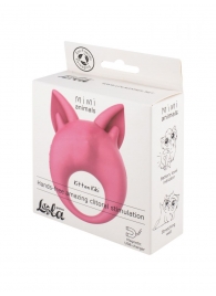 Розовое перезаряжаемое эрекционное кольцо Kitten Kiki - Lola Games - в Иваново купить с доставкой