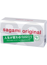 Ультратонкие презервативы Sagami Original 0.02 - 10 шт. - Sagami - купить с доставкой в Иваново