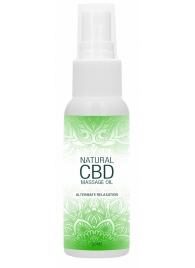 Массажное масло Natural CBD Massage Oil - 50 мл. - Shots Media BV - купить с доставкой в Иваново