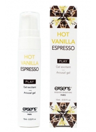 Возбуждающий гель Hot Vanilla Espresso Arousal Gel - 15 мл. - Exsens - купить с доставкой в Иваново