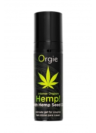 Возбуждающий интимный гель для пар ORGIE Hemp Intense Orgasm - 15 мл. - ORGIE - купить с доставкой в Иваново