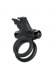 Черное эрекционное виброкольцо Passionate Ring IX - Baile - #SOTBIT_REGIONS_UF_V_REGION_NAME# купить с доставкой