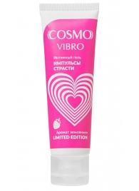 Возбуждающий гель на водно-силиконовой основе Cosmo Vibro с ароматом земляники - 50 гр. - Биоритм - купить с доставкой в Иваново