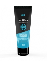 Лубрикант на водной основе Ice Black с ледяным эффектом - 50 мл. - INTT - купить с доставкой в Иваново