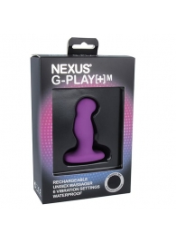 Фиолетовая вибровтулка Nexus G-Play+ M - Nexus Range - в Иваново купить с доставкой